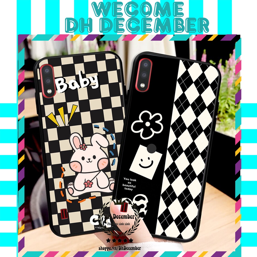 Ốp lưng Samsung A01 in hình 3D GẤU HỒNG-GẤU BE3R -XINH XẺO CỰC ĐẸP