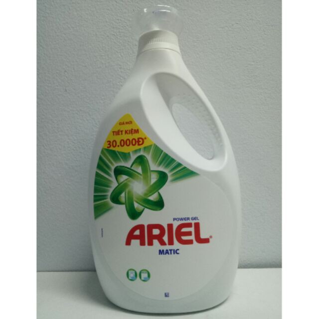 Nước giặt Ariel Matic cửa trước chai 2.3 lít