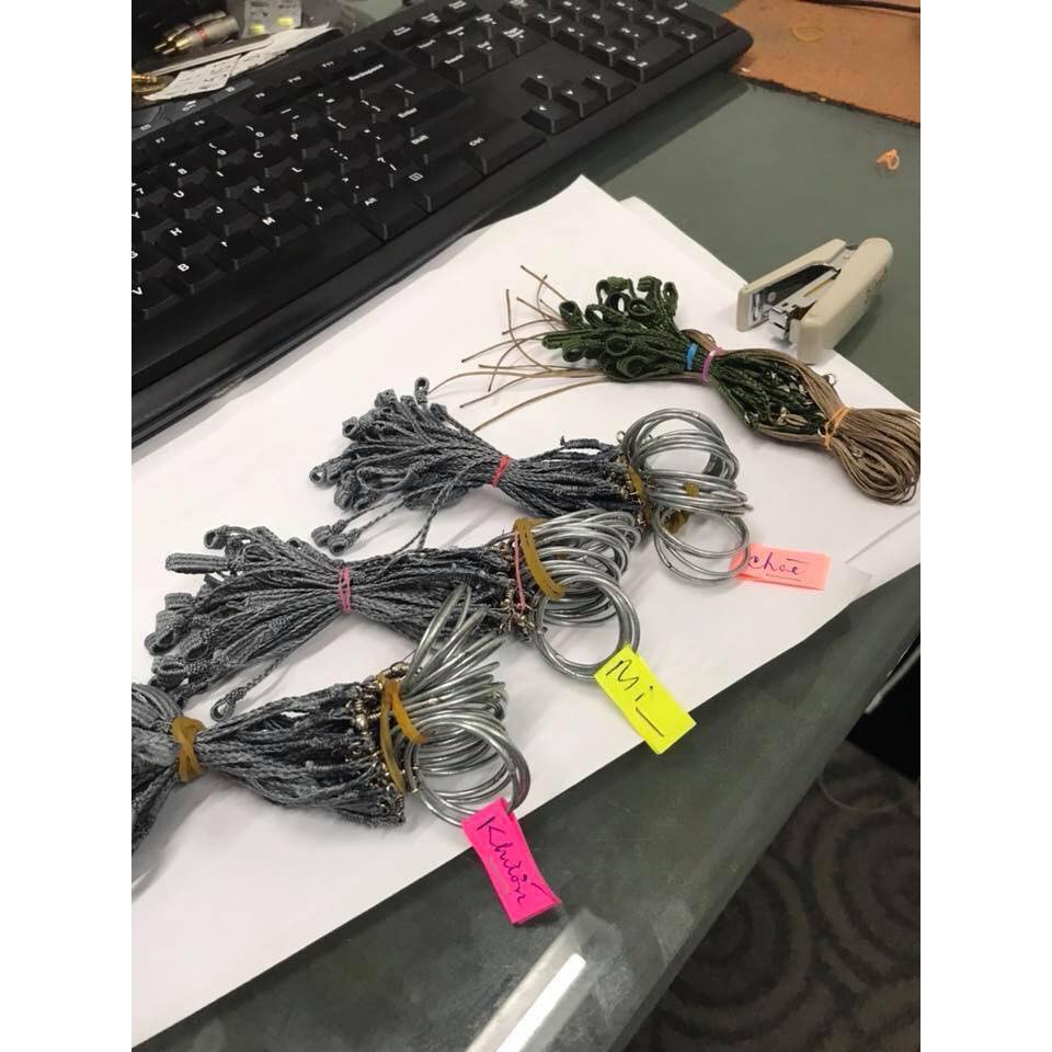 Dây xích chân chim cu gáy nuôi lồng trần