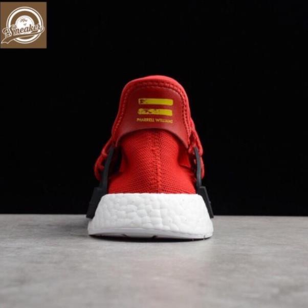 Giầy NMD HUMAN RACE đỏ đế trắng thời trang dạo phố phong cách NEW hot . NEW . \ > ,