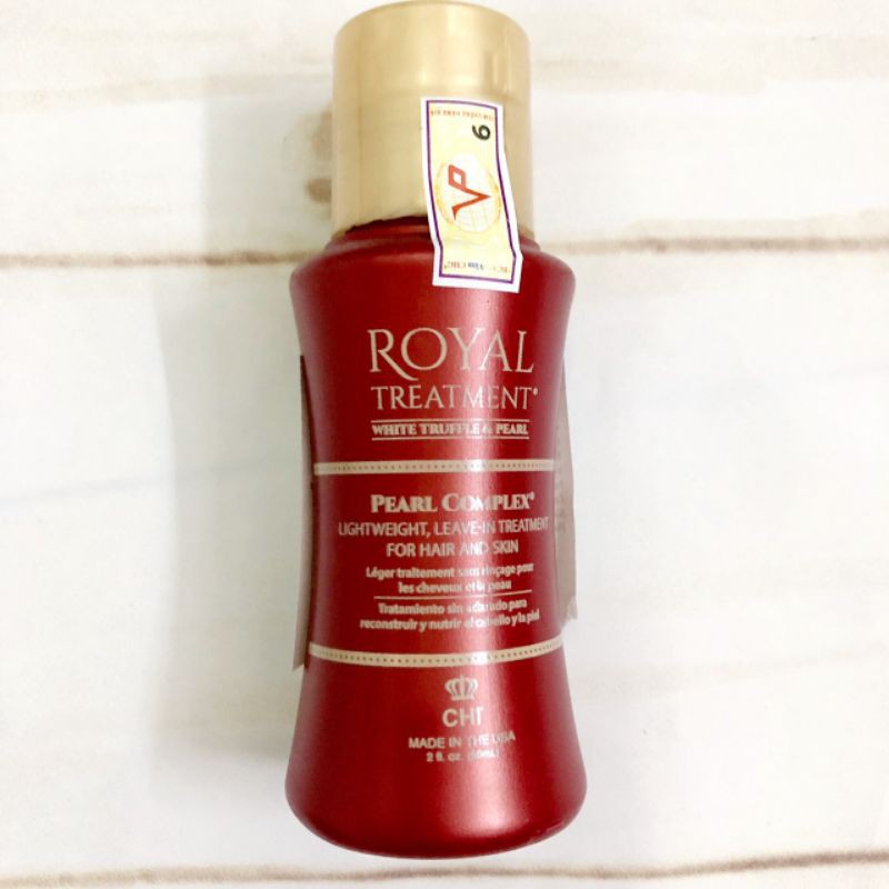 Tinh dầu dưỡng tóc Chi Royal cho tóc khô hư tổn 59ml- chai
