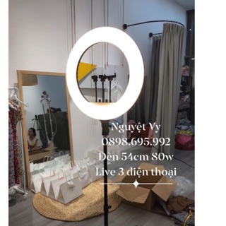 Đèn 54cm 80w khổng lồ chuyên live bán hàng chụp hình làm video