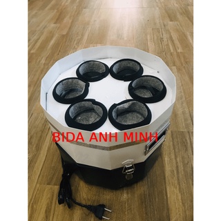 Máy lau 6 bi bida