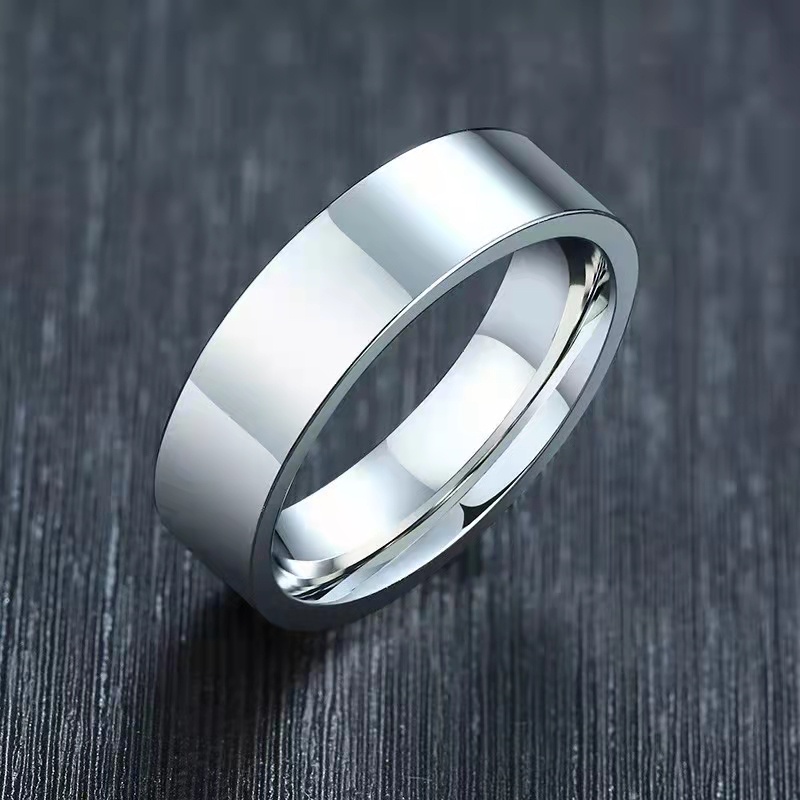 Nhẫn Đôi Bằng Thép Không Gỉ Cao Cấp Thời Trang