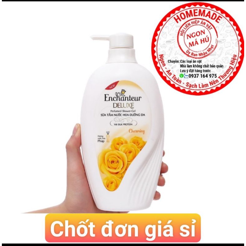 SỮA TẮM ENCHANTEUR CHARMING 900ML