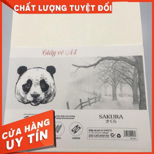 GIẤY VẼ SAKURA (A4/A3) Giá rẻ