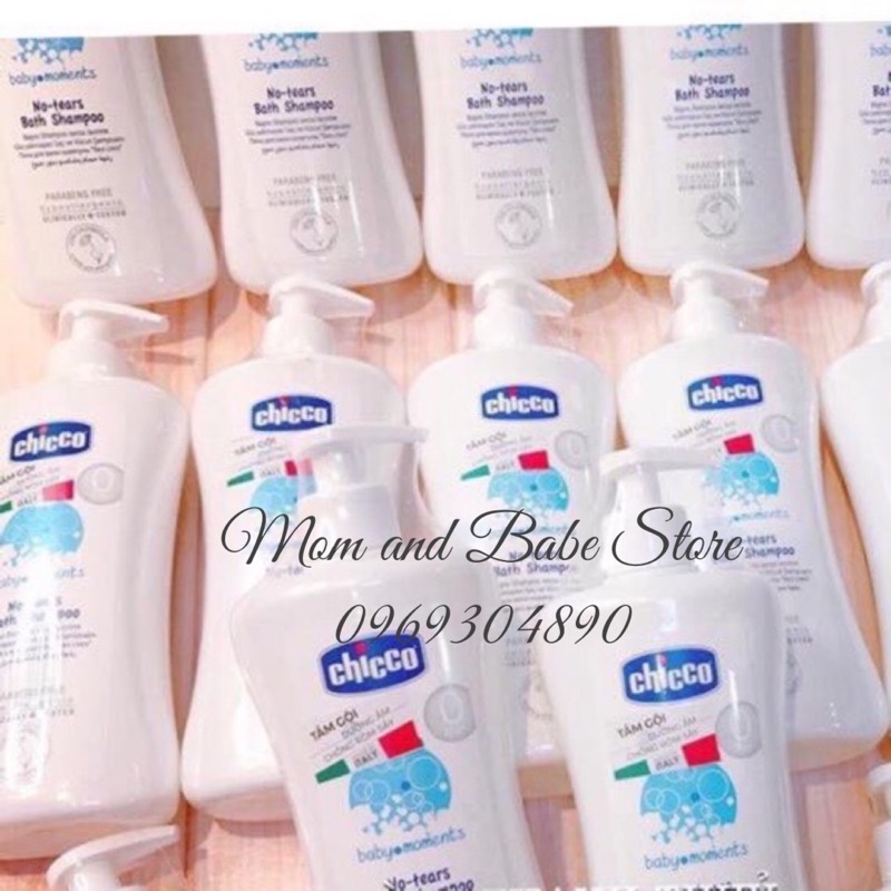 (Có sẵn)Sữa tắm gội chiết suất hoa cúc 500ml Chicco