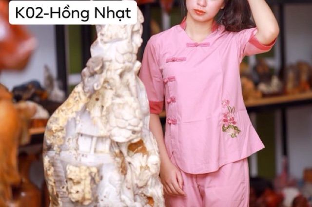 Đồ lam Pháp phục đi chùa Kate thắt nút mã 701 | BigBuy360 - bigbuy360.vn