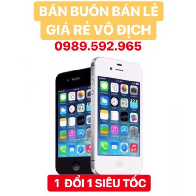 ĐIỆN THOẠI IPHONE 4S QUỐC TẾ CHÍNH HÃNG APPLE | BigBuy360 - bigbuy360.vn