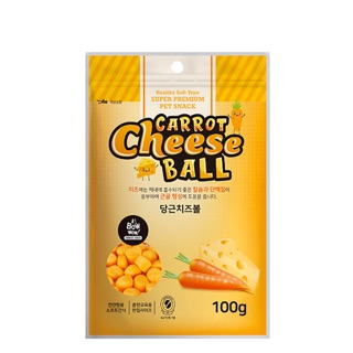 Phô mai viên cà rốt bổ sung canxi và chất xơ cho chó mèo