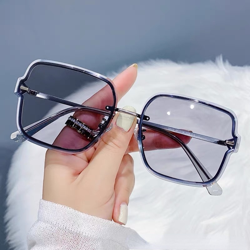 (JIUERBA) Kính Râm Thời Trang Không Gọng Chống Tia UV