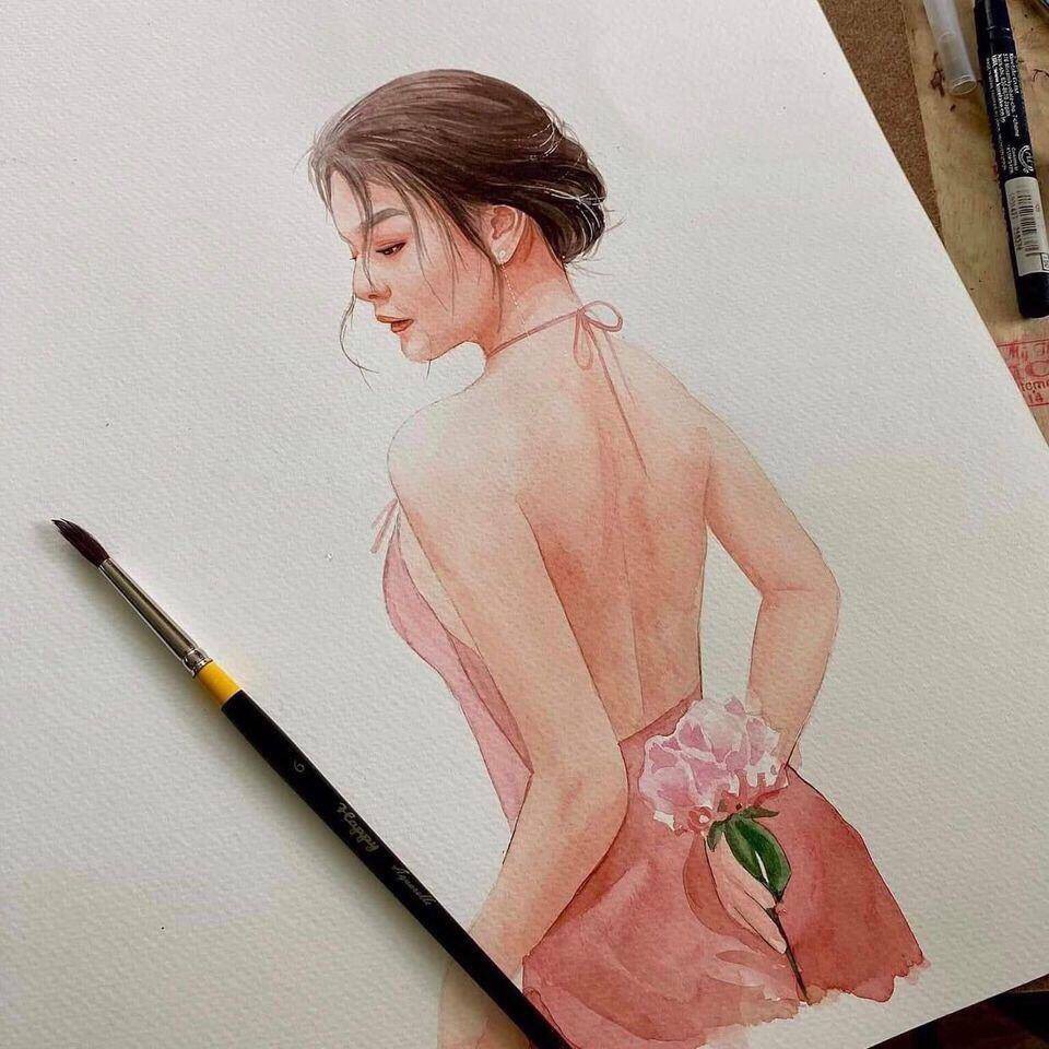 Giấy Vẽ Màu Nước Happy 300gsm A3 10 Tờ