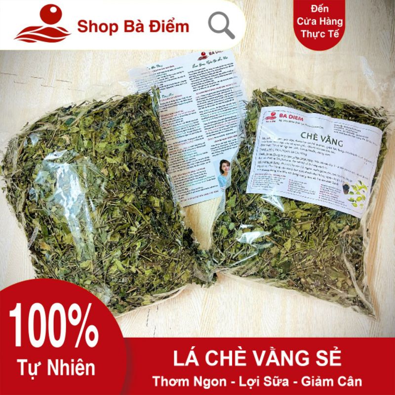 Chè Vằng Lợi Sữa Giảm Cân | Chè Vằng Sẻ Lá Nhỏ, Ngon Loại 1 Của Quảng Trị | Trà Vằng - Shop Bà Điểm