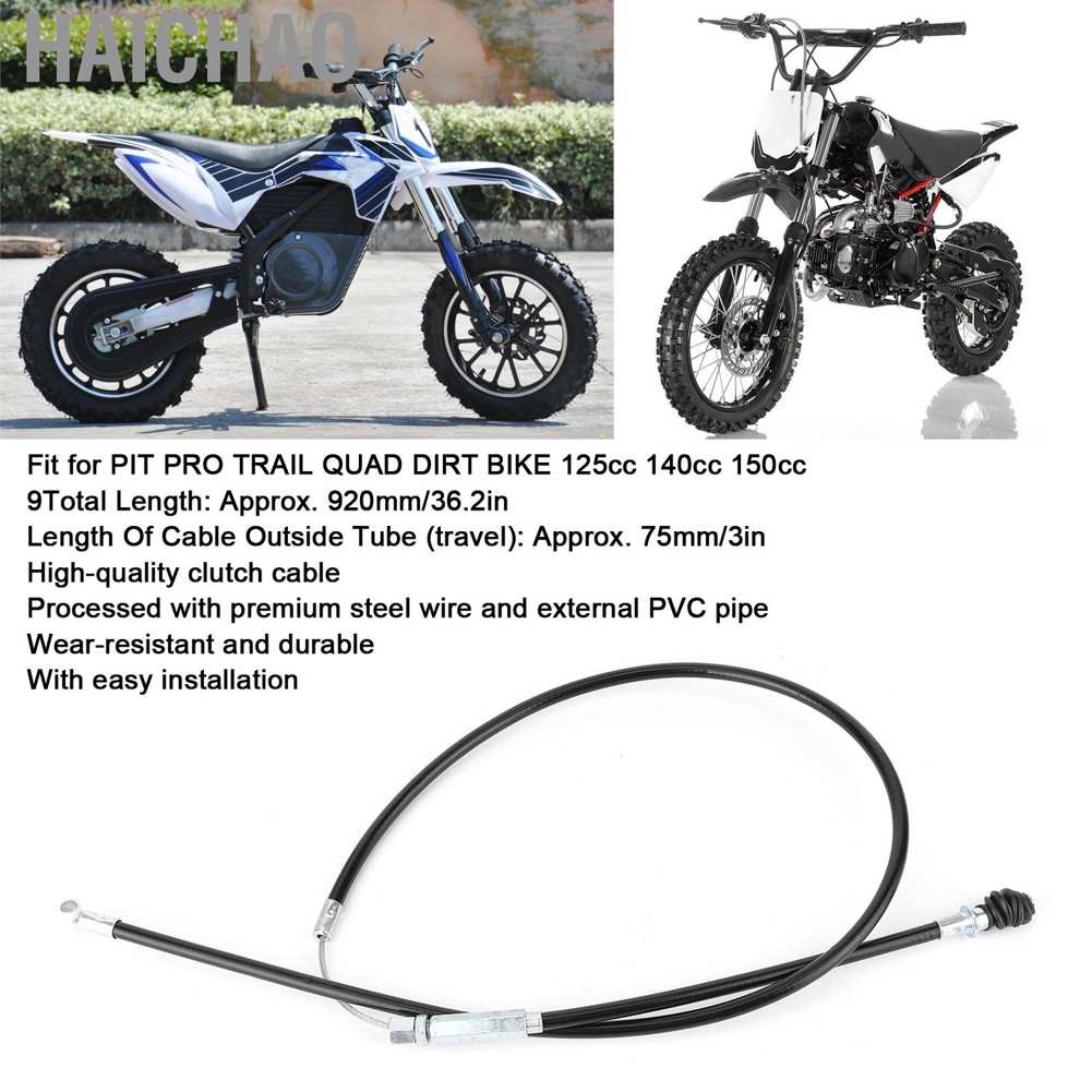 Dây Cáp Ly Hợp Haichao 920mm / 36.2in 75mm / 3in Cho Pit Pro Dung Bike 125cc 140cc 150cc