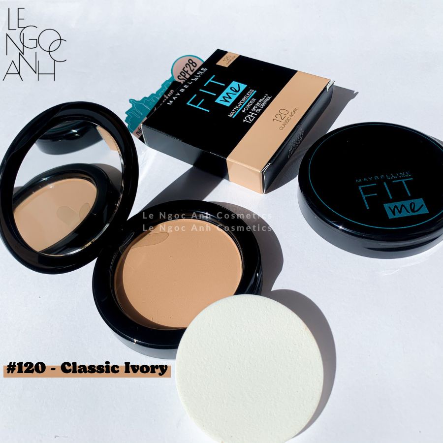 Phấn phủ MAYBELLINE Fit Me Matte+Poreless Powder 12h SPF28 PA+++ Oil Control