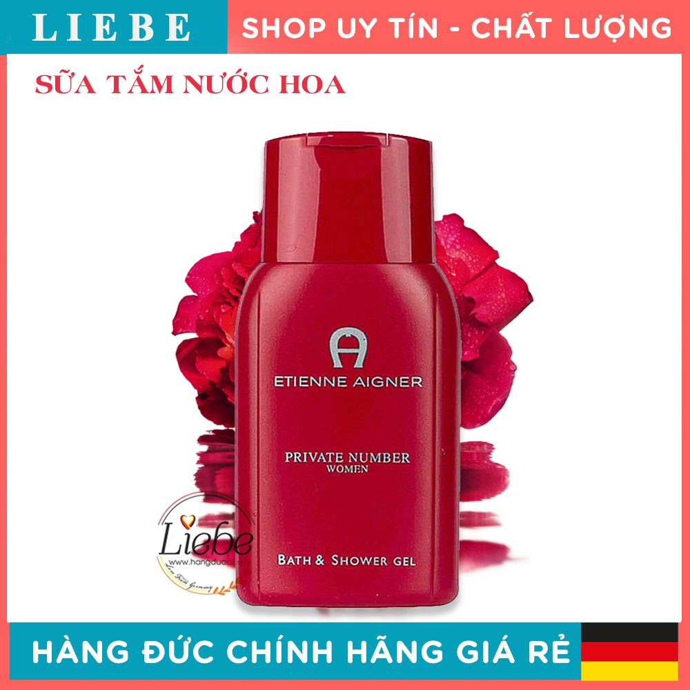 Sữa tắm nước hoa Etienne Aigner-Sữa tắm chữ A Đỏ 250ML- Hàng nội địa Đức