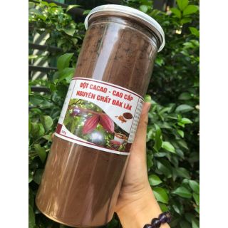 Hũ pét 500gr bột ca cao nguyên chất loại A