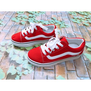 GIÀY THỂ THAO OLD SKOOL ĐEN VÀ ĐỎ