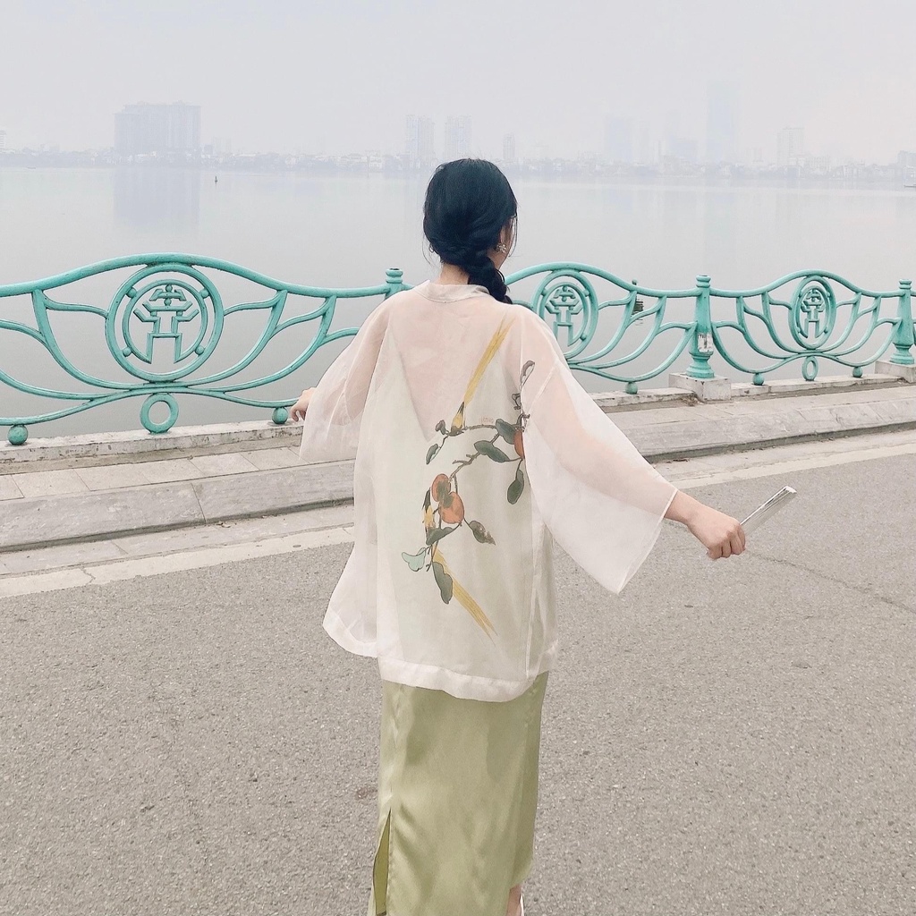 [Xéo Xọ] Áo khoác kimono Hachiya