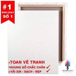 toan canvas chất liệu Hàn Quốc kt 50-70cm