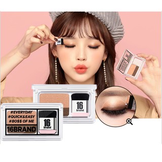 Bảng mắt 16 Brand Eye Magazine Makeup Hàn Quốc  siêu tiện lợi