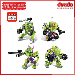 Đồ chơi lắp ráp Enlighten 1802 - Robot Đặc Nhiệm