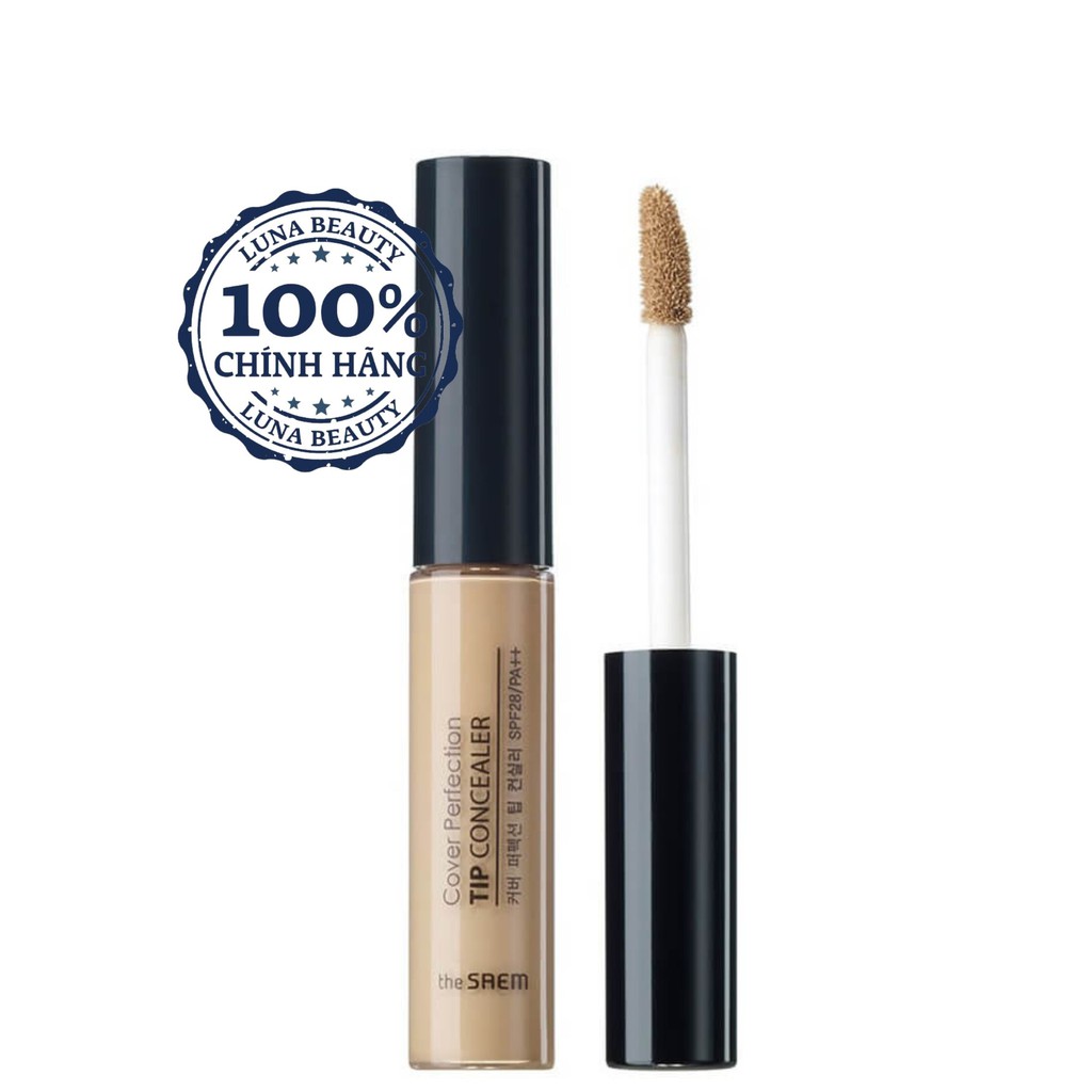 ⭐Kem Che Khuyết Điểm The Saem Cover Perfection Tip Concealer SPF28 PA++ 6.5g⭐ | BigBuy360 - bigbuy360.vn