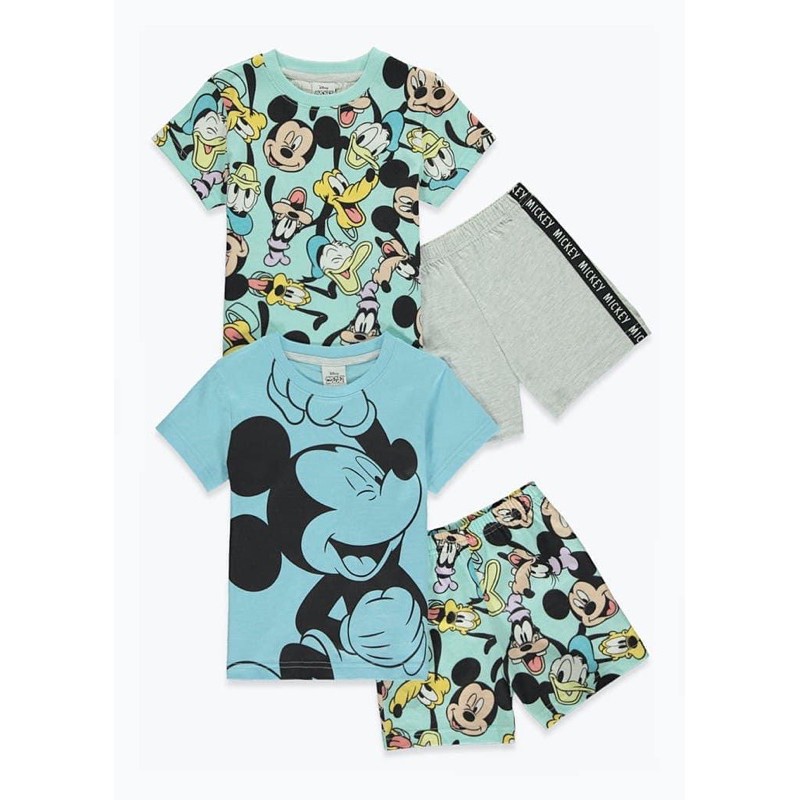 Set bộ 4 món MALANTA mickey AUTH cho bé (ib lấy mã gg)