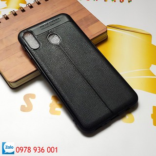 Ốp lưng samsung galaxy m20 - m205 vân da loại a