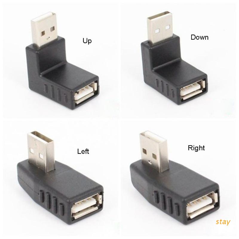 Đầu chuyển đổi USB 2.0 90 độ bẻ góc trái phải và phải