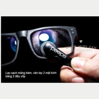 Kẹp Vải Sợi Siêu Nhỏ - Dụng Cụ Lau Mắt Kính Mắt Kiếng Mini Siêu Sạch (Màu Ngẫu Nhiên) | BigBuy360 - bigbuy360.vn