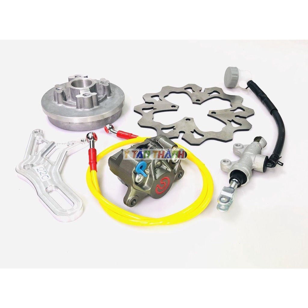 Bộ Đĩa Sau Sirius Heo Rembo Xám Đĩa 220Mm V1 MS9013