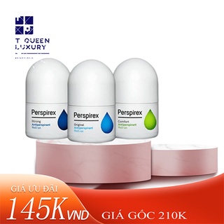 💯 perspirex lăn khử mùi cao cấp dành cho mọi loại da từ nhẹ tới nặng 20ml