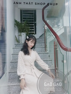 Váy Len Cho Con Ti Thương Hiệu Gao Gao Chất Lượng Cao Cấp Thoải Mái