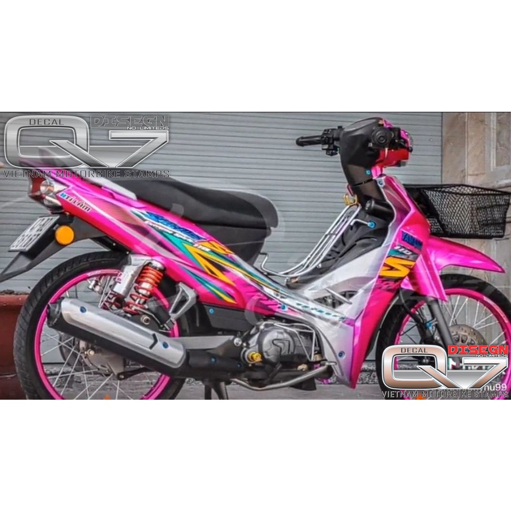 Tem Rời Sirius 110 hồng bạc