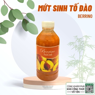 Sinh tố berrino đào 1 lít