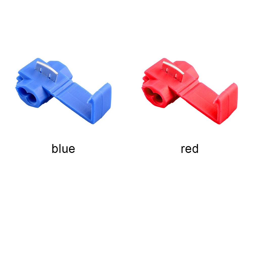 50PCS/bag  Lock Wire Electrical Cable Connectors Quick Splice Terminals Crimp terminals quick connector