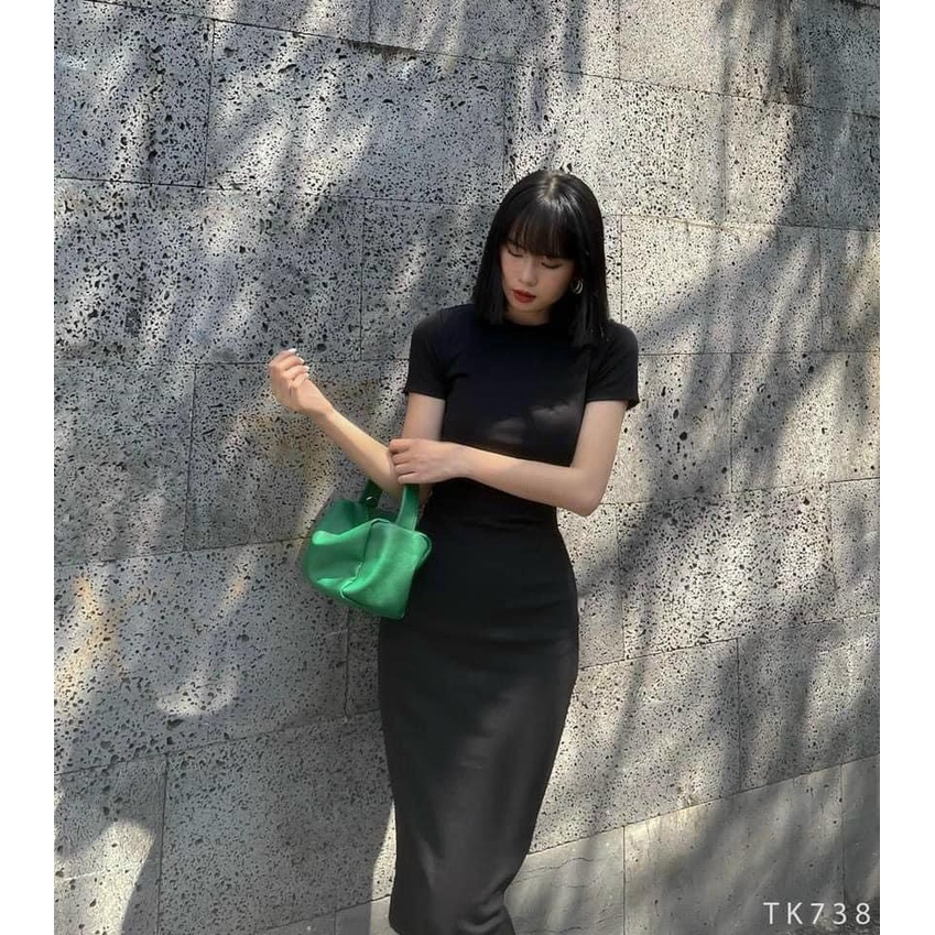 Đầm Body Thun Crocus Dress - D738