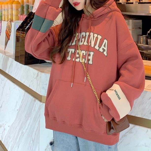 Áo khoác Hoodie nam nữ Form rộng tay phồng, Áo hoodie nỉ bông xuất khẩu 2 lớp dày dặn Tech