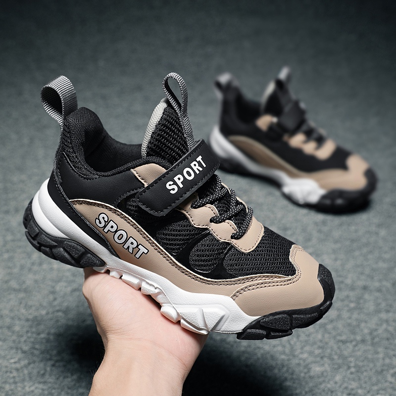 Giày Thể Thao Lưới Thoáng Khí Mới Cho Bé Trai