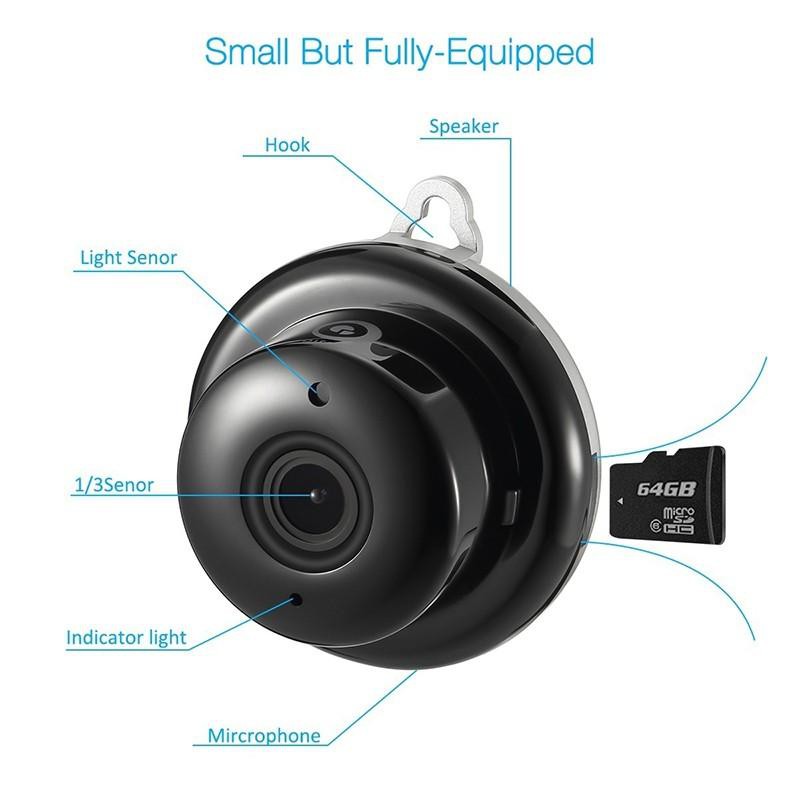 Camera Giám sát Wifi Không Dây HD 1080P An Ninh IP HỒNG NGOẠI Nhìn Đêm QUAN SÁT Camera Mini | BigBuy360 - bigbuy360.vn