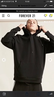 Áo Hoodie Basic Flence F21 VNXK