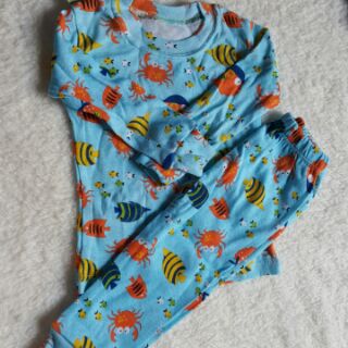 Bộ đồ cotton Carter dài tay cho bé