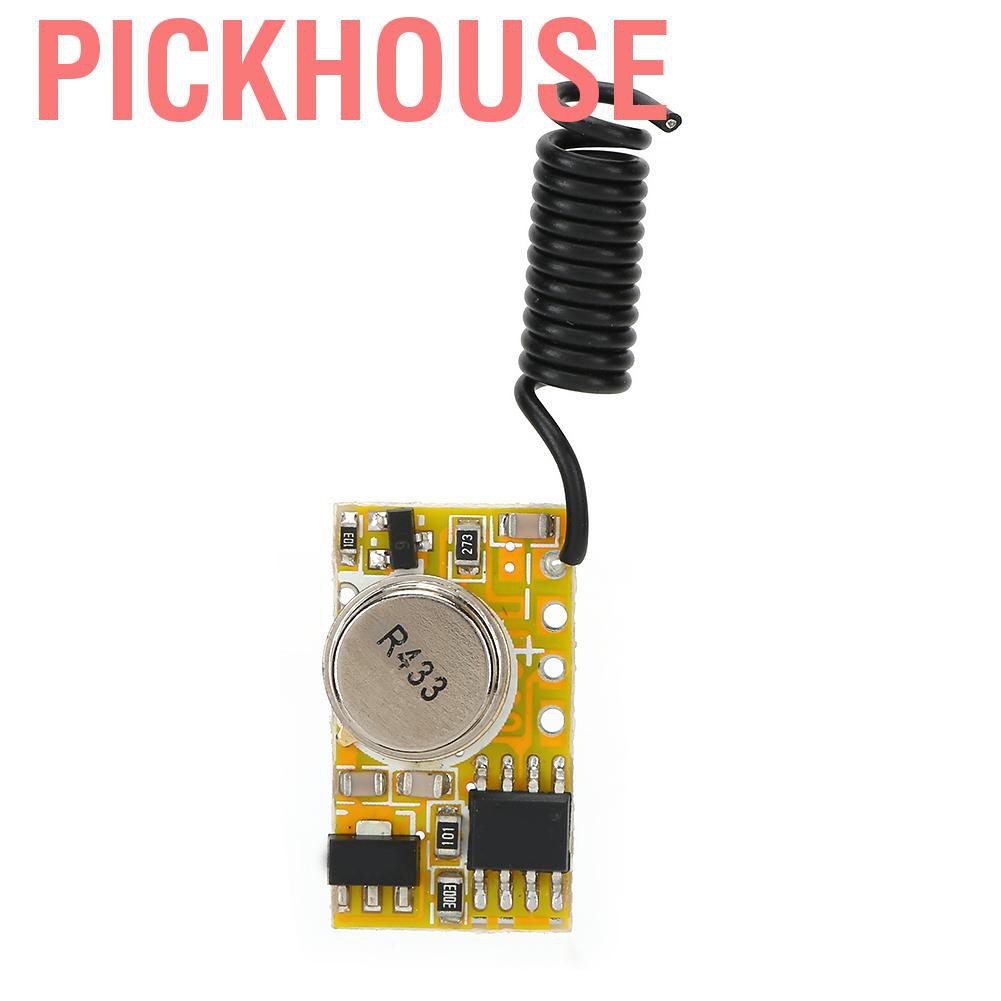 Pickhouse Mini remote switch 3.7V 4.5V 5V 6V Relay transmitter-receiver module with low