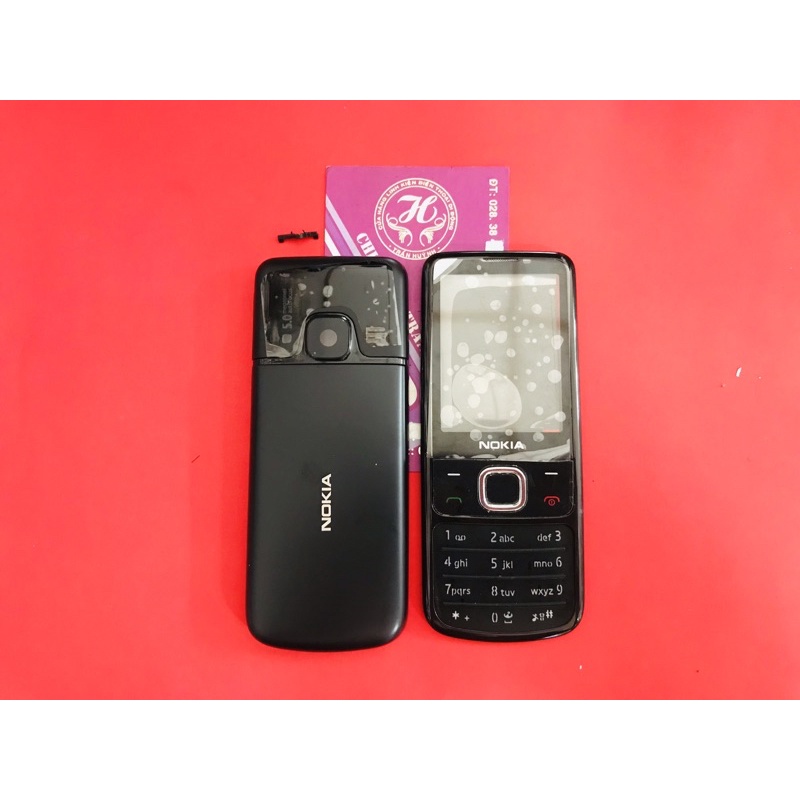 Vỏ Nokia 6700C màu đen linh kiện