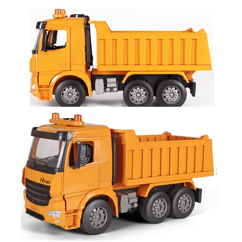 Ô tô chở hàng cỡ lớn đồ chơi trẻ em có âm thanh và đèn mở được cửa