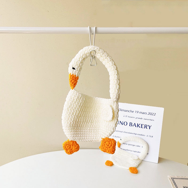 Túi Xách Đeo Vai Màu Trơn Họa Tiết Hoạt Hình Đơn Giản Dễ Thương Cho Bé