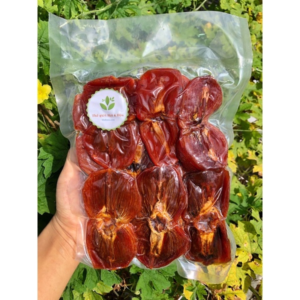 500g hồng sấy chẻ Đà Lạt-ảnh thật