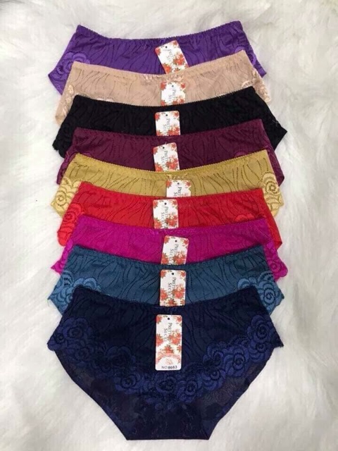 Sỉ lố 10 quần lót ren cao cấp mã 8663