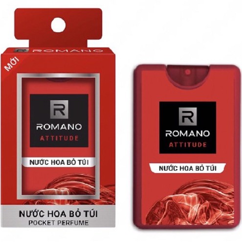 Lẻ 1 Nước Hoa bỏ túi Romano: Classic, Attitude, Force, Gentleman 18ml (Tách từ set hàng tặng) | BigBuy360 - bigbuy360.vn
